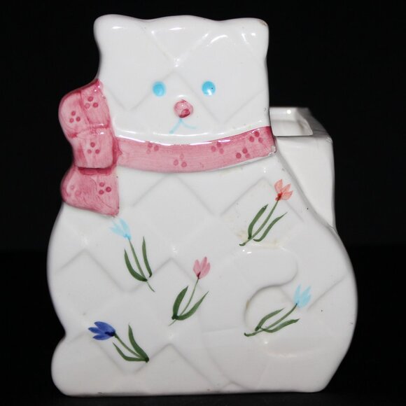 Kitty Cat Flower Pot Caddy - Picture 1 of 8